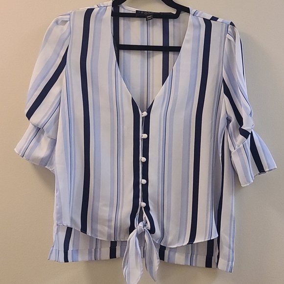 Stripe Blouse Small - Picture 1 of 5